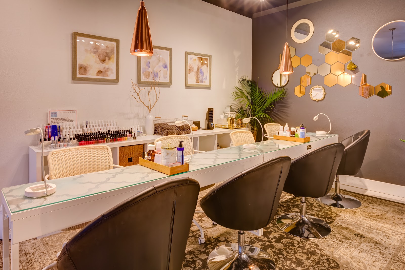 ÜberChic Nail Boutique nail work in Edgewater, Colorado